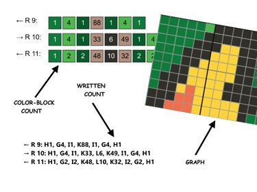 LITTLE DRAGON - pattern for sc crochet blanket