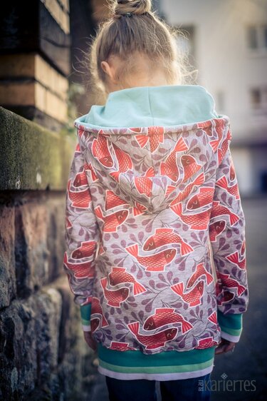 Wickelkapuze Kinder – E-Book Schnittmuster Gr. 74-134 – Hula Kids - Nähen