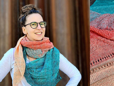 Strickanleitung Schal Saida - Bild 3