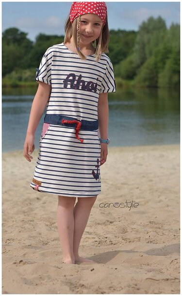 Kleid/Shirt Kinder – E-Book Schnittmuster Gr. 134-176 – Helvi Teens - Bild 14