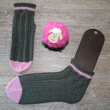 Anleitung Sockenmuster Sneaker - Stricken