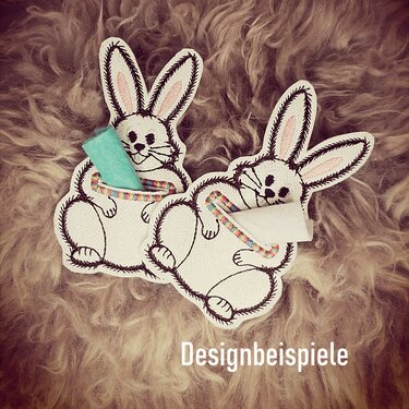 ITH Stickdatei Hase Hopsi für den 13x18 Rahmen - Sticken