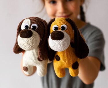 Hündchen Bruno - Häkeln