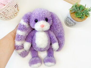 Amigurumi Pattern plush bunny - Crochet