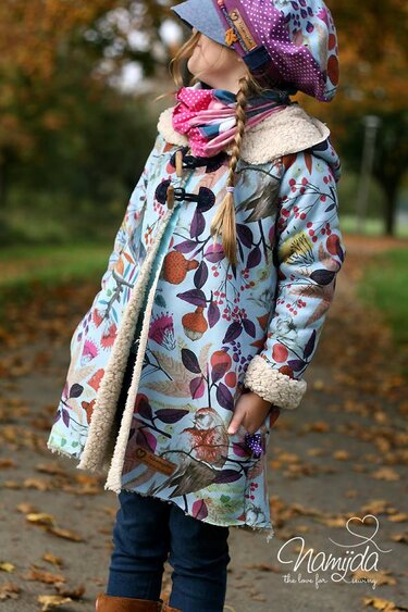 Cardigan Kinder – Schnittmuster Gr. 98-164 – Svala - Nähen