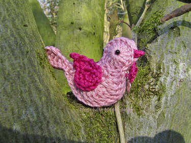 Häkelanleitung - Artländer Piepmatz, kleiner Vogel, Windspiel, Hänger - Bild 3