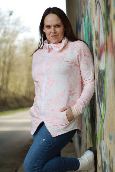 Jacke Layana – PDF-Schnittmuster Gr. 32-54 | Stylische Damenjacke - Nähen