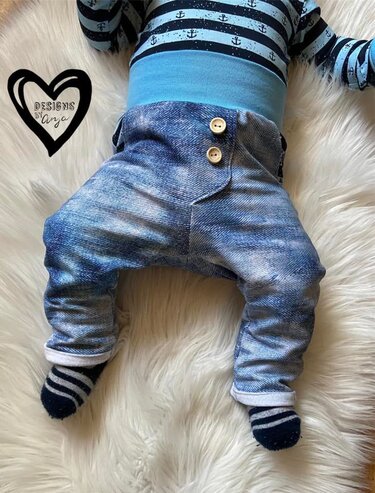 fake it, baby! pants Babyhose Gr. 50 - 92 - Nähen