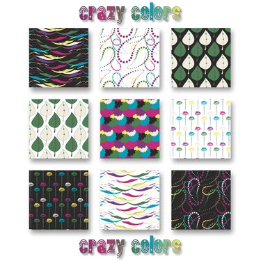 Digital Paper Digital Papier Scrapbooking Blätter Blumen - Basteln