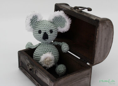 Koala Schlenkertier, Taschenbaumler - Häkelanleitung