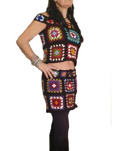 CROCHET PATTERN - 4 in 1 Granny Square