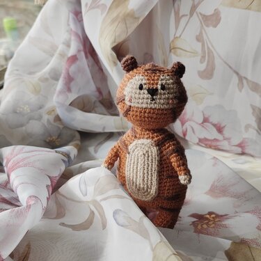 PDF Pattern For Crochet Tiger. DIY Toy Amigurumi Tutorial