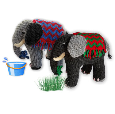 El The Elephant Toy Knitting Pattern