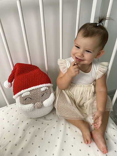 Plush pillow Christmas Santa EASY Amigurumi Crochet Pattern (PDF file). - Image 3