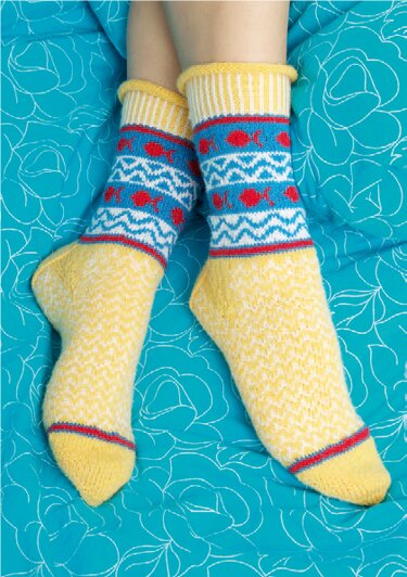 Socken - Kunst am Bein - Stricken