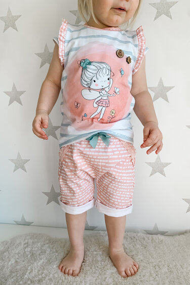 lovely panel shirt 68-116 Schnittmuster Panelbilder Shirt Pullover - Bild 18