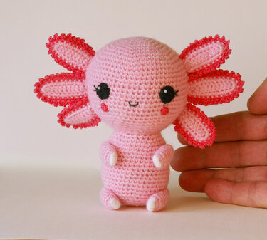 Crochet pattern Axolotl