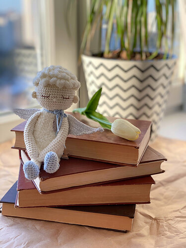 Guardian Angels EASY Crochet Amigurumi Pattern (PDF file).