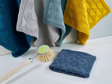 Dishcloths "Scandi", 5 easy patterns to knit - Knitting