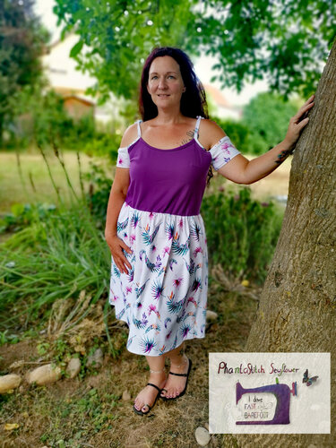 Schnittmuster Shirt//Kleid Hand aufs Herz Gr. 32 - 56 - Nähen