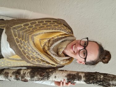 Strickanleitung Tuch Philine - Bild 4