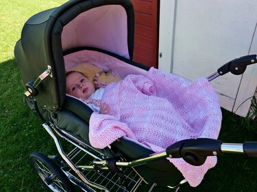 Strickanleitung Sommer-Babydecke Little Princess - Bild 9