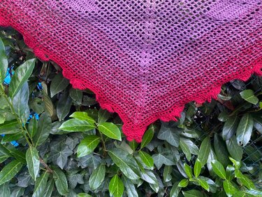 Tuch "Butterfly" - Häkeln