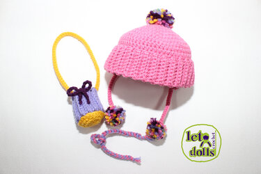 Xyla, Small Crochet Doll Pattern, Amigurumi, 15"/ 38 cm Tall