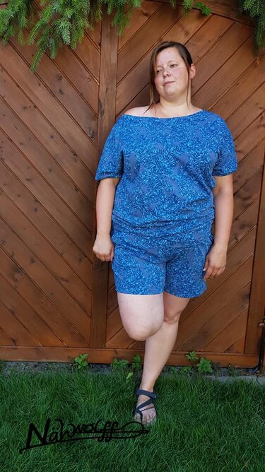 Jumpsuit/Shirt/Shorts Damen E-Book Schnittmuster Gr. 32-52 – Cara & Suri - Bild 11