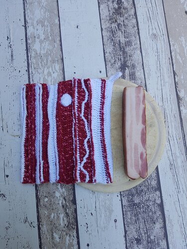 Topflappen "Speckwürfel" - Häkeln