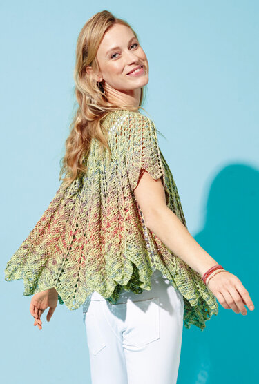 Häkelanleitung: Luftiges Jäckchen mit runder Kante - Bild 2