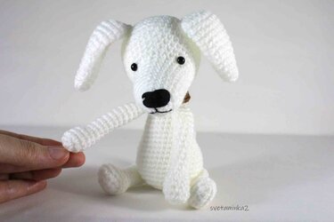 Crochet Puppy Pattern Amigurumi Dog Pattern Crochet Dog Pattern