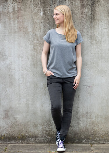 Hanne - das perfekte Basic-Shirt Gr. 34-50 - Nähen
