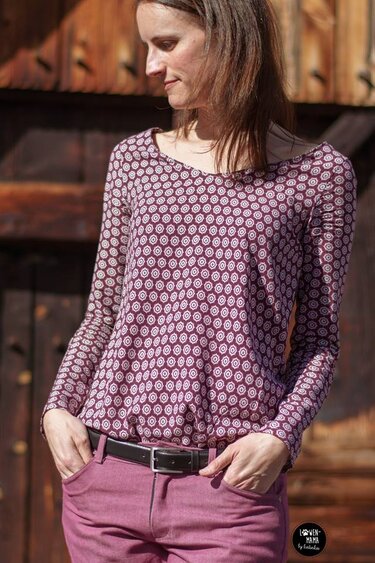 Kleid/Bluse Damen – E-Book Schnittmuster Gr. 32-54 – Ava - Bild 17