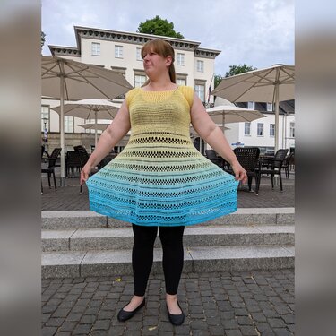 Sommerliebe - Shirt -Tunika -Kleid häkeln für alle Damengrößen - Bild 5