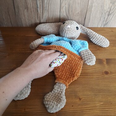 Schnuffelkissen Hasi Häkelanleitung PDF