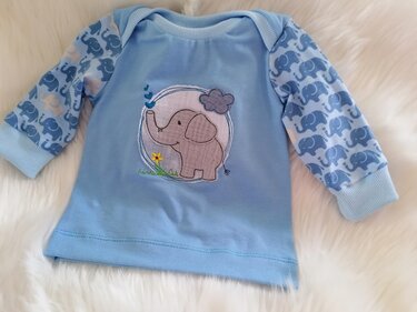 Stickdatei Elefant doodle XL SET - Sticken