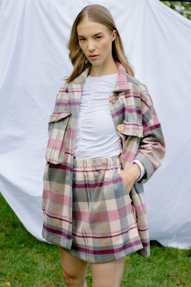 Sewing pattern mini skirt, XS-XXXL, Easy with video tutorial