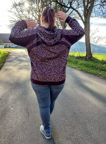 Schnittmuster Hoodie oder Pullover Von Licht erfüllt Gr. 32 - 62 - Nähen