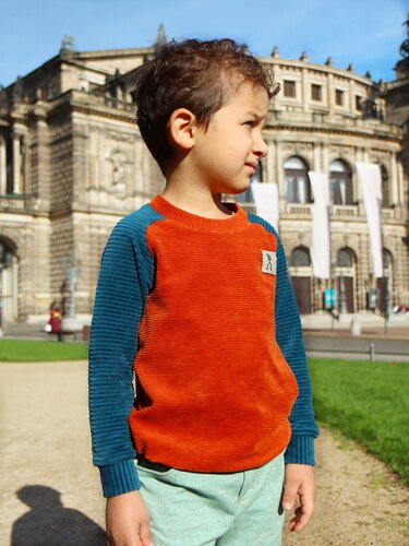 Glenni Kinder Raglanshirt von 92 - 164 - Nähen