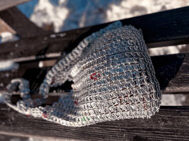 Crochet pattern pop tabs soda bag PDF and video tutorial