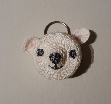 LED-Teelichtbande Teil 5 Eisbär - Häkeln