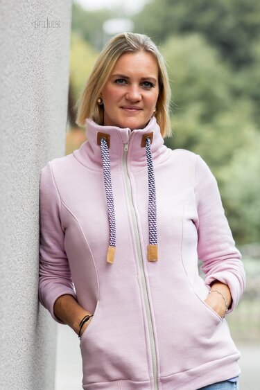 Sweatjacke Damen – E-Book Schnittmuster Gr. 32-58 – mein Manuc #131 - Bild 10