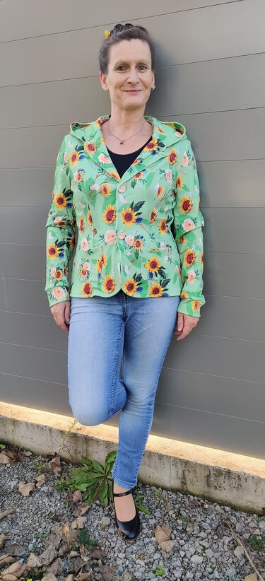 Blazer Mc Dee – PDF-Schnittmuster Gr. 32-54 | Stylischer Blazer mit Kapuze - Bild 11