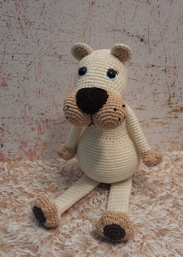 Emily der tapsige Eisbär - Häkeln