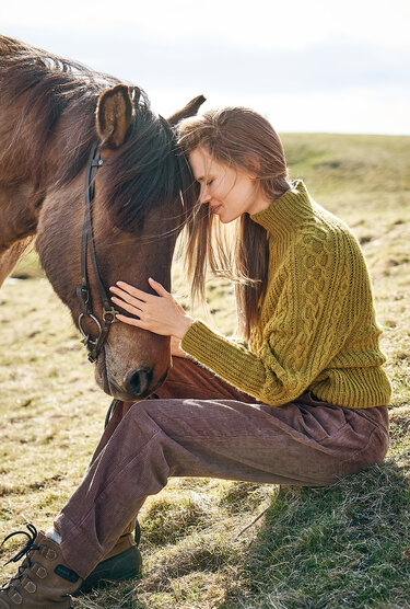 Rundgestrickter Pulli - Bild 7