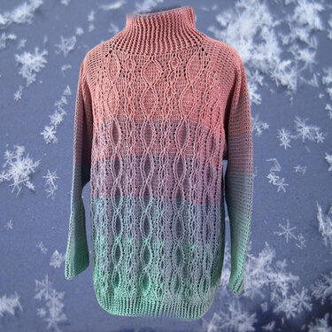 Magic Moment Rollkragen Pullover - Häkeln