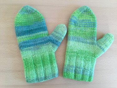 Fäustlinge gefilzt Herren Strickanleitung