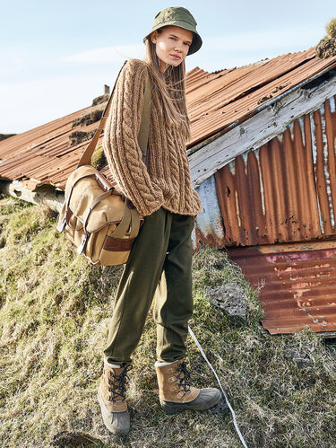 Von oben gestrickter Raglanpulli - Stricken