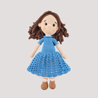 Crochet pattern doll Lily